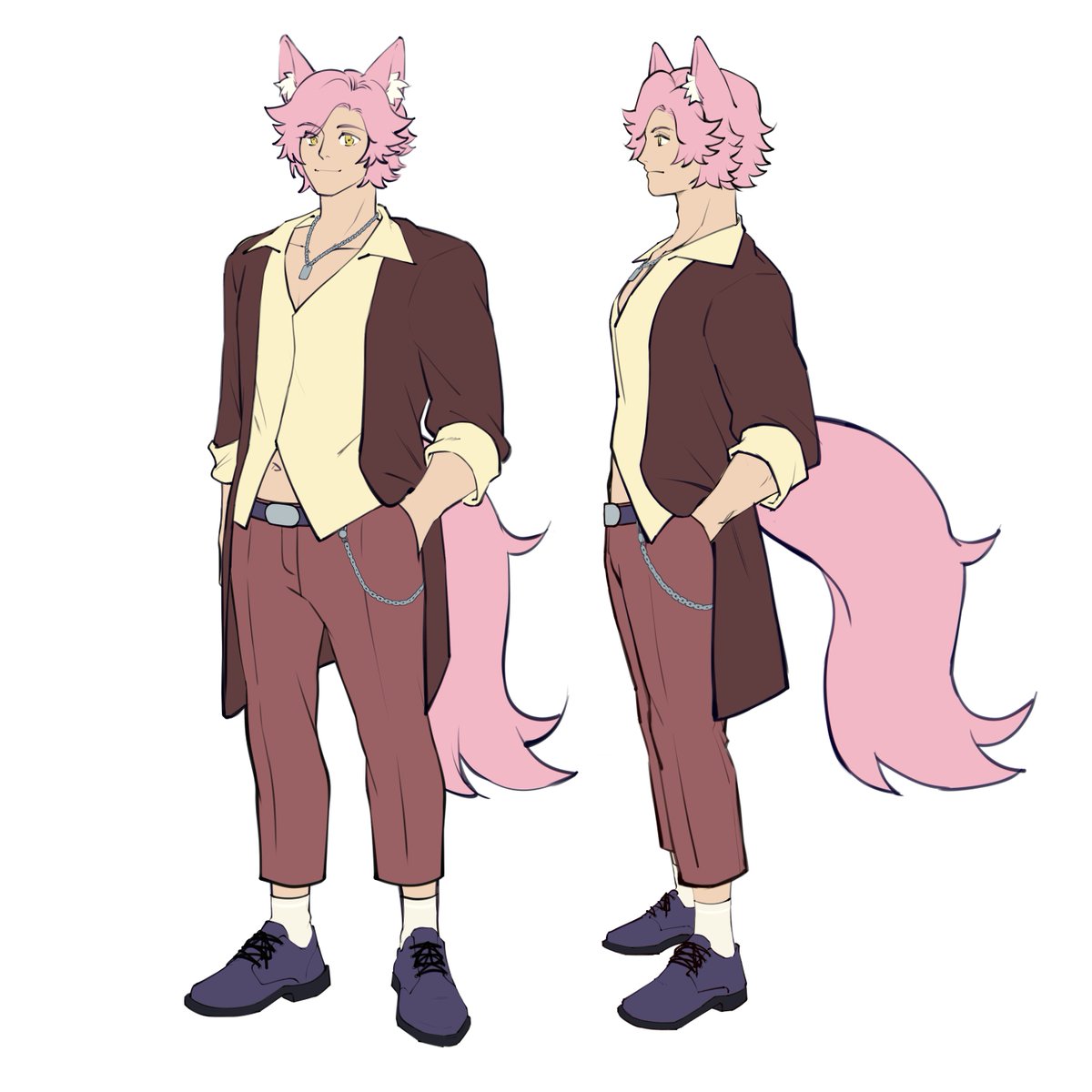 springtimefox's tweet image. hi. this is yuusei. he&apos;s a foxman in university. 
🔞version tomorrow

fansly.com/springtimefox/