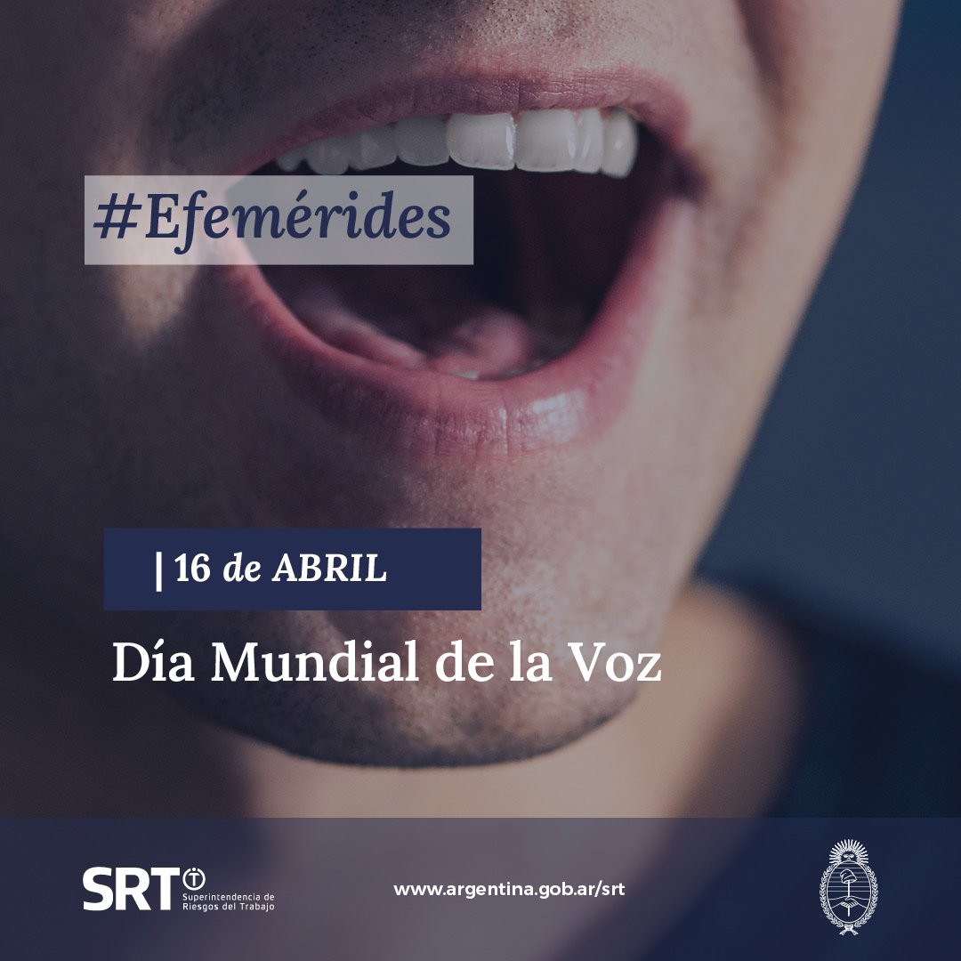 ¡Les deseamos un feliz día!  

#Díamundialdelavoz