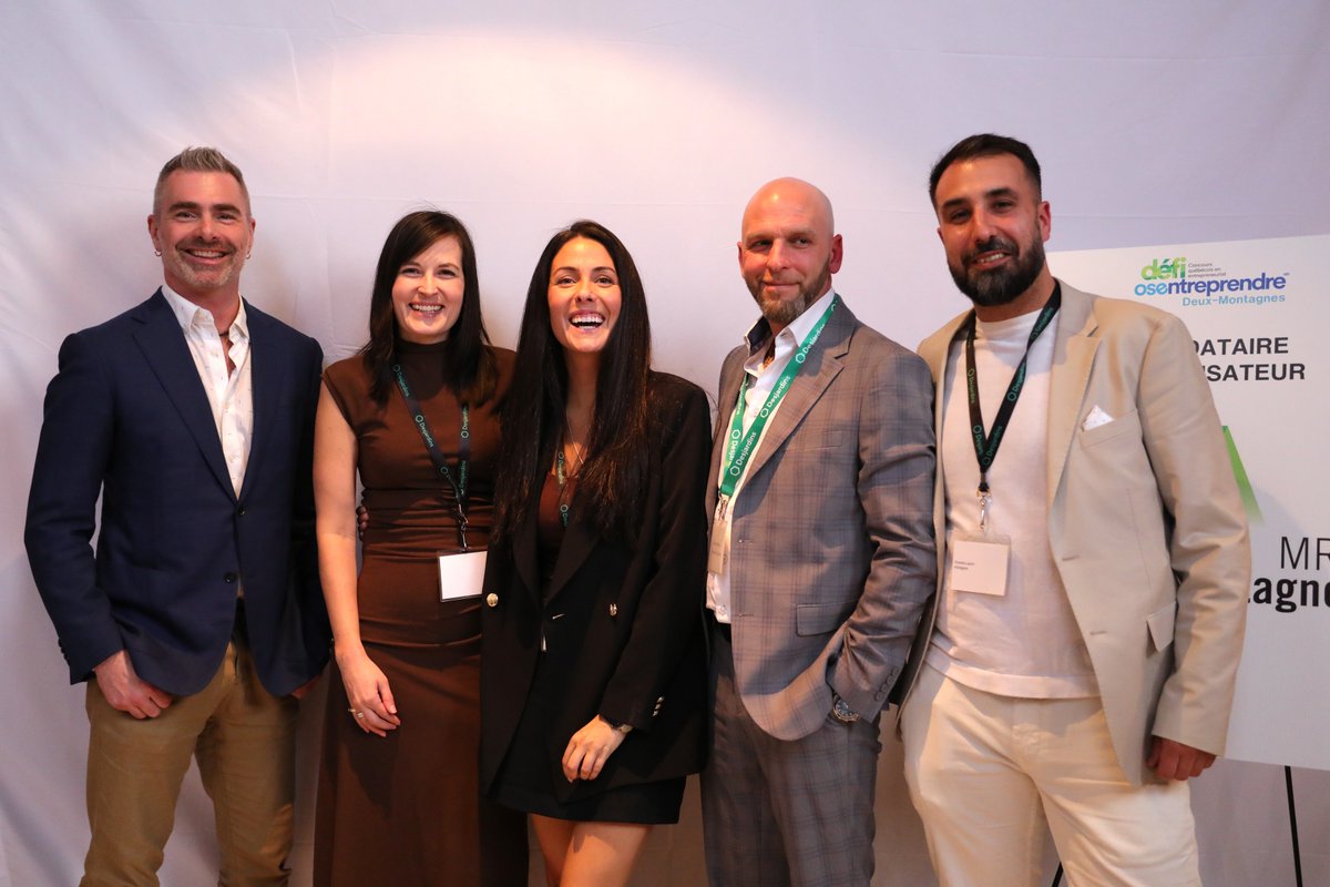 L'entrepreneuriat local a le vent en poupe ! 🚀🚀🚀
Afin de célébrer l'innovation régionale, nous avons accepté avec plaisir la présidence d'honneur du Défi OsEntreprendre - local Deux-Montagnes.  
 #LocalBusiness #Entrepreneurship #Innovation