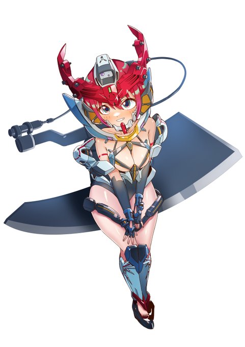 ジークアクス着てるマチュ 