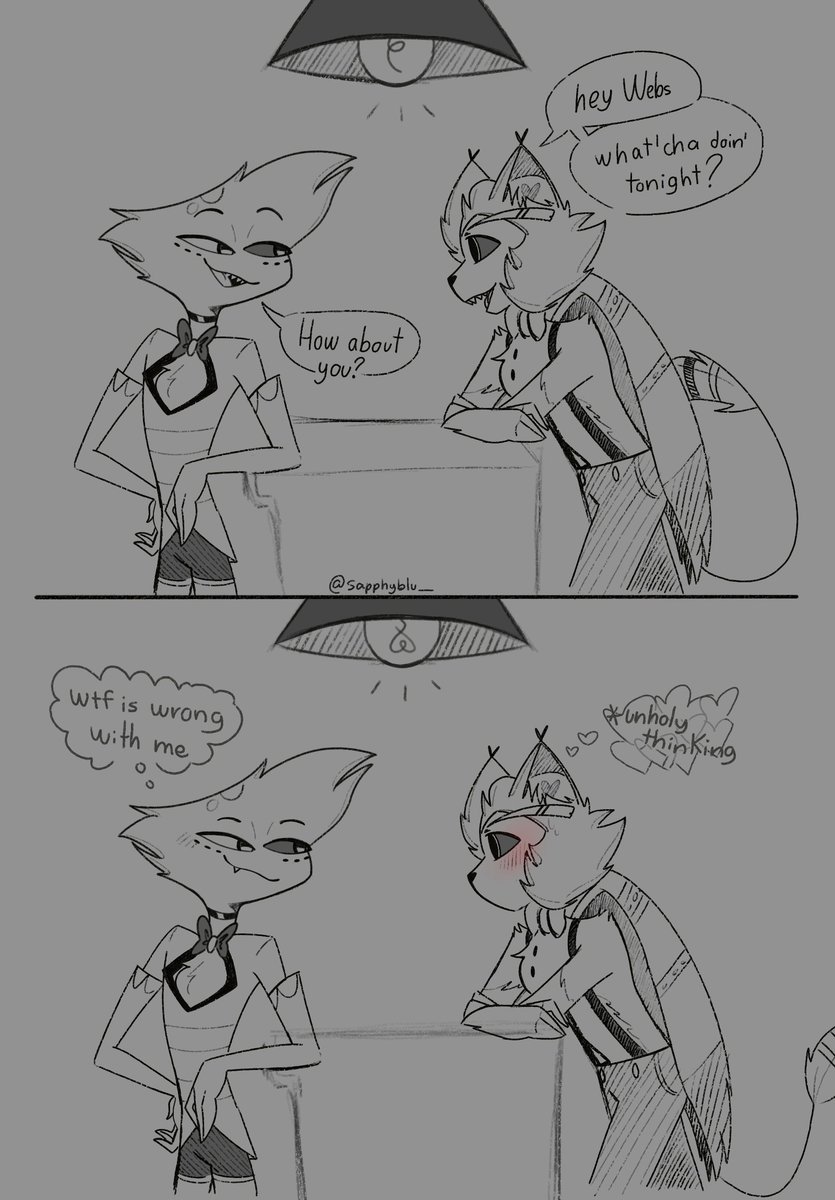 ʎɥddɐS // The #1 Husk Hat Refuser // 🐱❤️🕷 tweet media