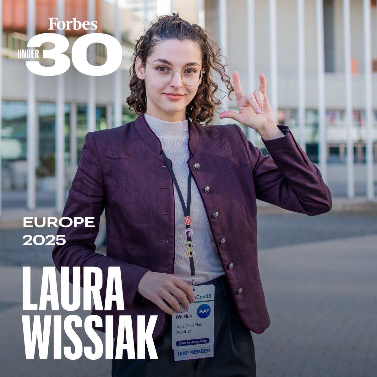 With our research arm Hope Tech Insights, we’re pushing for accessibility in every space, from web design to product design. Led by Laura, this mission is shaping inclusive design across Europe &amp; Africa. #A11y #Accessibility #ForbesUnder30