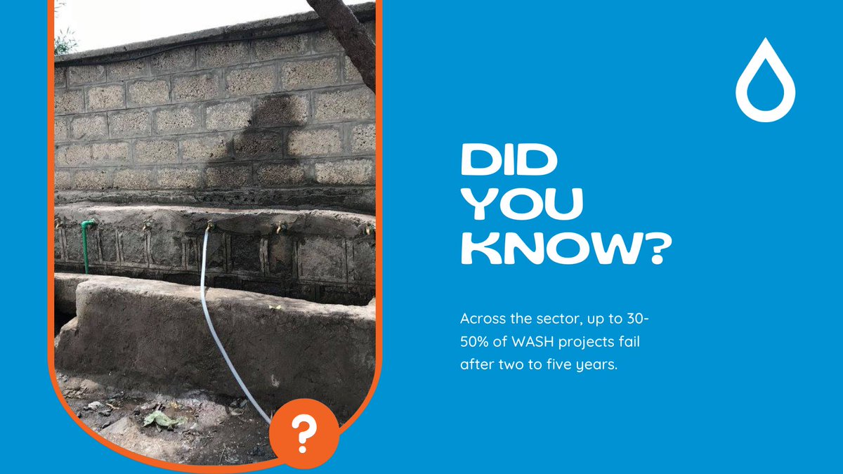 Up to half of WASH projects fail within 2-5 years (UN). 

Using new materials and designs, incorporating behavior change programs, involving people at all levels, and planning our own exit are some of the ways Splash is defying the stats.

Learn more: ow.ly/it7G50Vsqzm