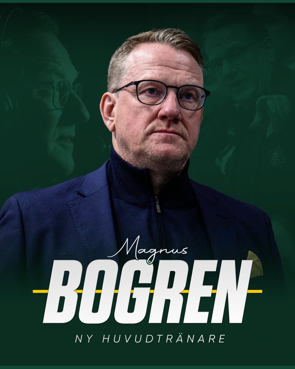 Bjorkloven's tweet image. Välkommen till gröngult, Magnus Bogren!