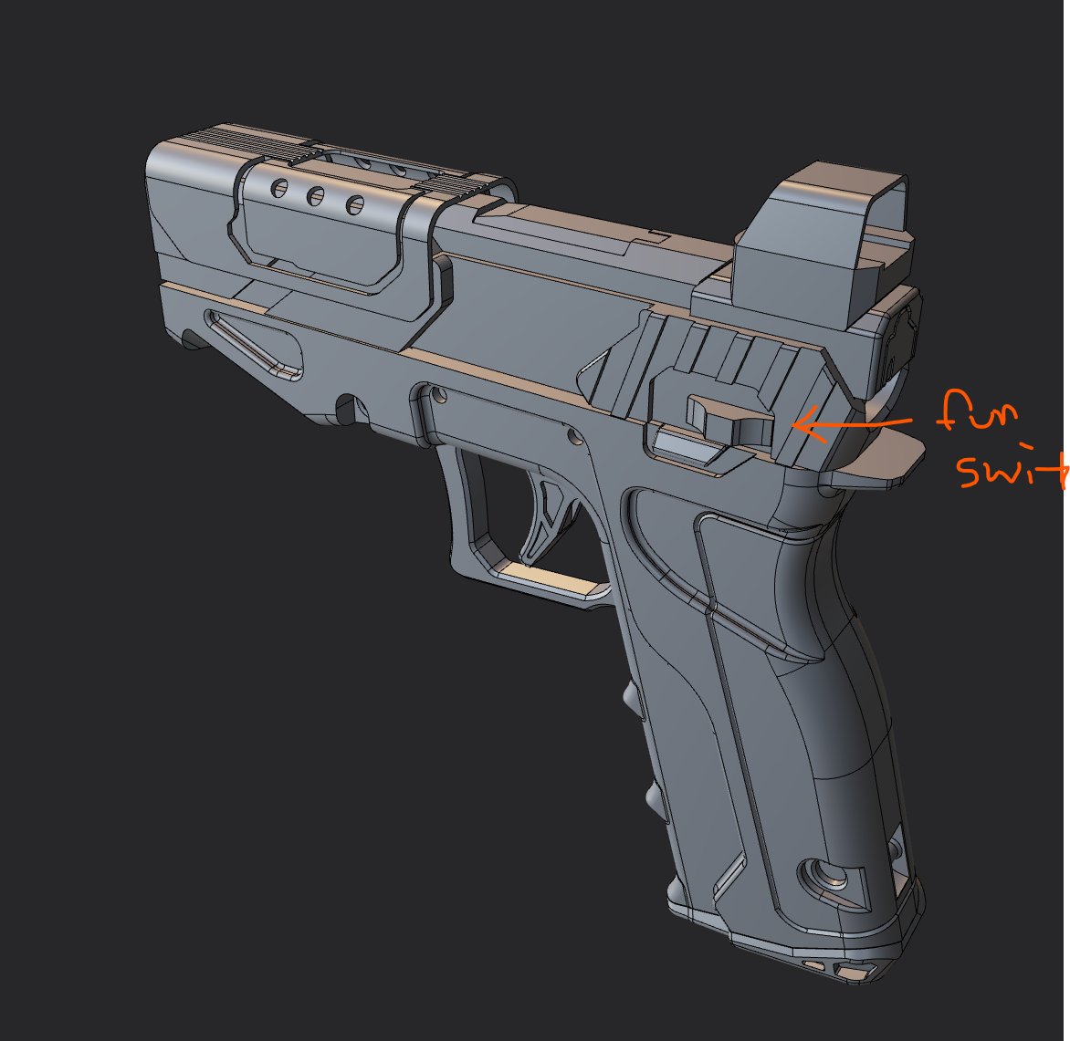 __NeMajaYo__'s tweet photo. Trying to make better space glocks. If nothing else I had some fun #getplasticity https://t.co/3n1sqlpXni