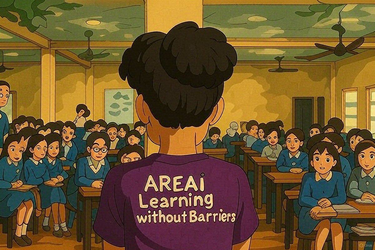 #AREAi’s Getting Girls Equal (#GGE) Program in action.

#AREAi4Africa #LearningWithoutBarriers #GettingGirlsEqual #GirlsDeserveEducation #EducationForAll #Ghibli