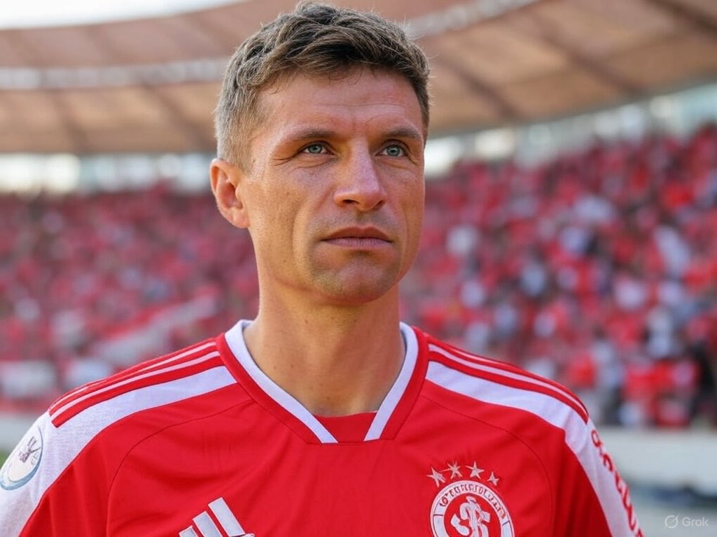 canaldotn's tweet photo. ⚠️ De acordo o Jornal Bild, da Alemanha, o Internacional tentou a contratação de Thomas Müller, do Bayern de Munique.

Cincinatti, Los Angeles FC também tentam a contratação do atacante. 

O alemão tem contrato até a metade do ano com o Bayern. 

🗞️ @cfbayern https://t.co/OqtE439B1G