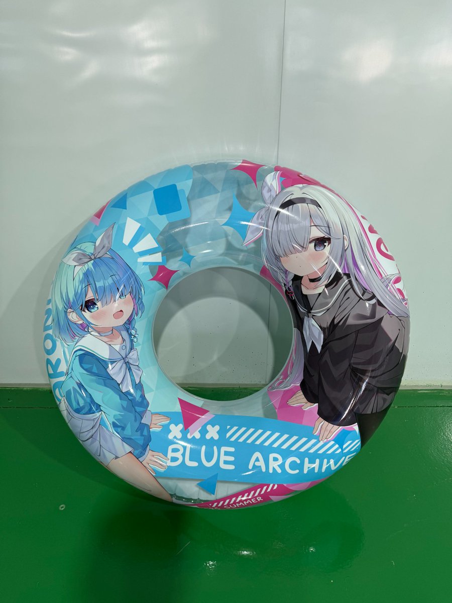 Blue Archive アロナxプラ 浮き輪