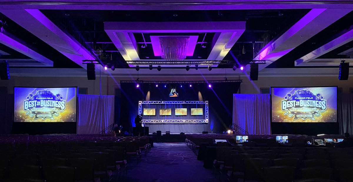 thinkcybis's tweet image. Cybis is proud to have partnered once again with @FloridaFBLA_PBL  at this year’s State Leadership Conference as these students proved why they're the #BestInBusiness!

#thinkcybis #FLFBLA #liveevents #eventprofs #eventproduction #eventplanning #audiovisual #orlandoevents