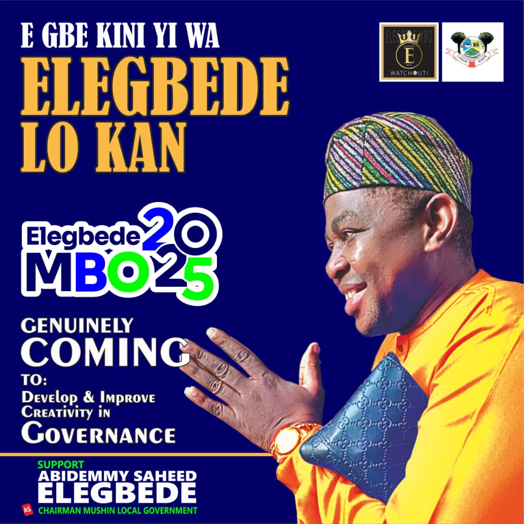 NDYA4438261's tweet image. *We need to refresh our thoughts today about what we truly need for effective governance in Mushin:*

We need someone who knows how to engage people, who is bold, confident and courageous. Asiwaju Abidemmy Saheed Elegbede  is THE MAN WE NEED! as Chairman Mushin Local Government