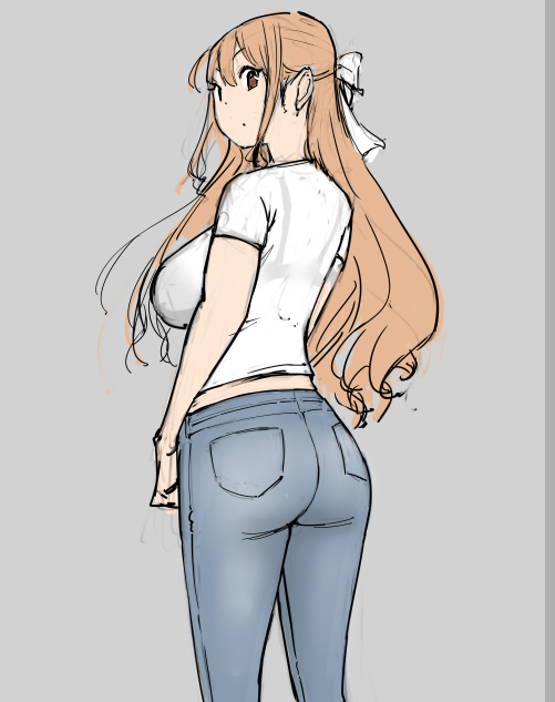 デニム女子が好きでございます。 