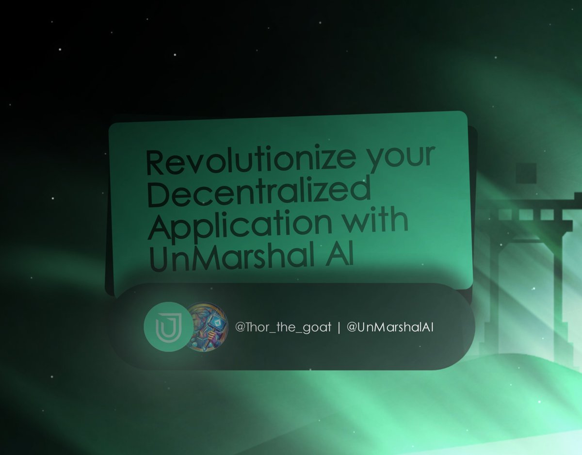 thor_the_goat's tweet image. 𝗧𝗵𝗲 𝗣𝗼𝘄𝗲𝗿 𝗢𝗳 𝗨𝗻𝗠𝗮𝗿𝘀𝗵𝗮𝗹 𝗧𝗼𝗼𝗹𝘀.

70% of web 3 professionals face challenges when working with Blockchain data.

The limited scalability in processing large amount of blockchain data is annoying.

I discovered a project that solves these.

#UnMarshal $MARSH…