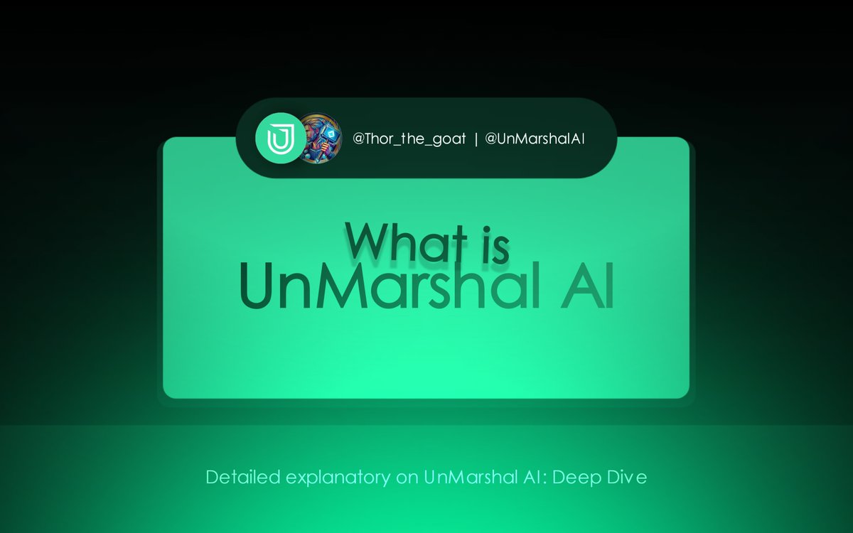 thor_the_goat's tweet image. 𝗧𝗵𝗲 𝗣𝗼𝘄𝗲𝗿 𝗢𝗳 𝗨𝗻𝗠𝗮𝗿𝘀𝗵𝗮𝗹 𝗧𝗼𝗼𝗹𝘀.

70% of web 3 professionals face challenges when working with Blockchain data.

The limited scalability in processing large amount of blockchain data is annoying.

I discovered a project that solves these.

#UnMarshal $MARSH…