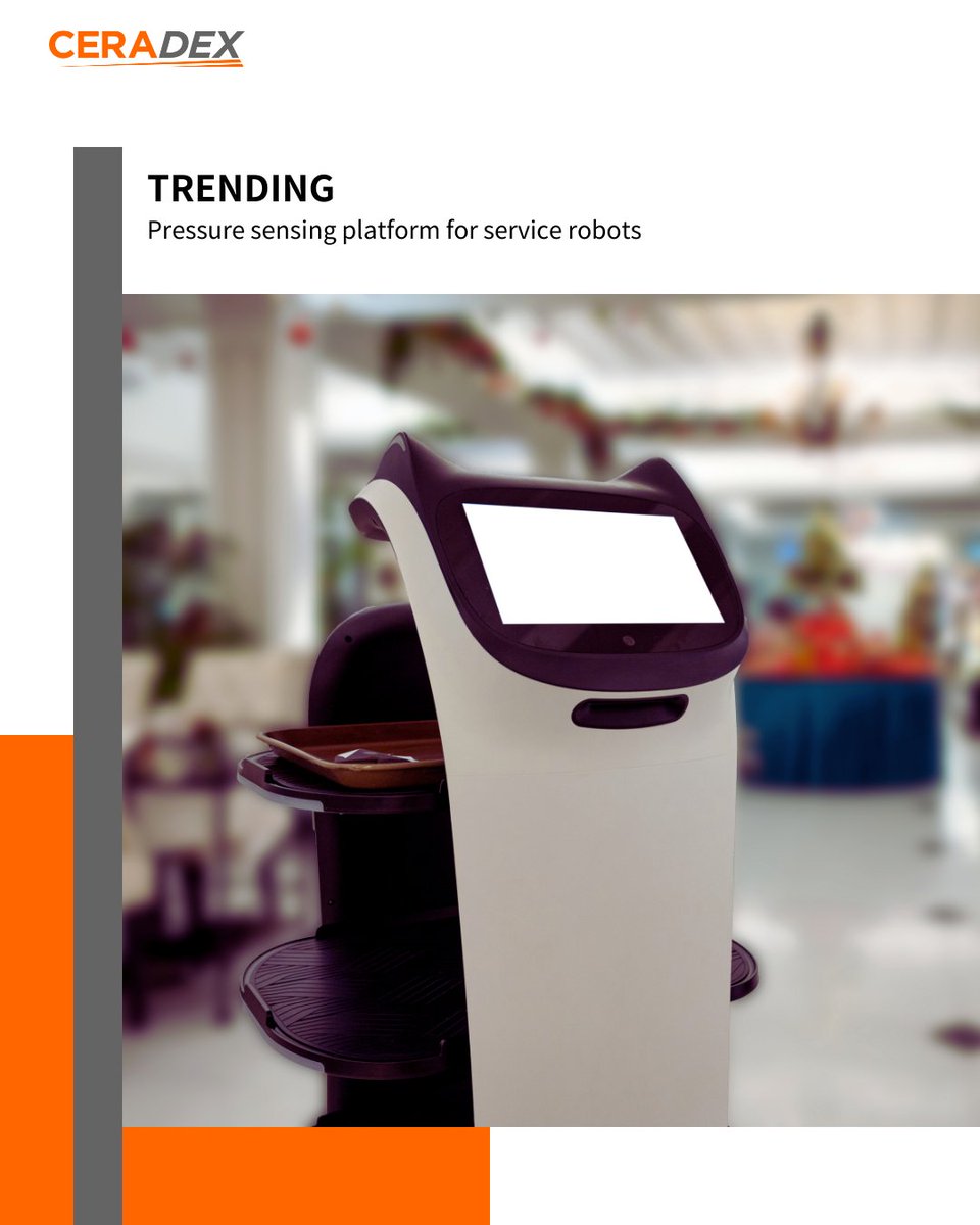 Ceradex_Sensor's tweet image. 🤖 Pressure-sensing trays for service robots
Detect object placement in real-time to enhance robotic efficiency.
🔸 Better task handling
🔸 Smart object detection
#ServiceRobots #SmartSensors #FSR
🔗 ceradex-sensor.com