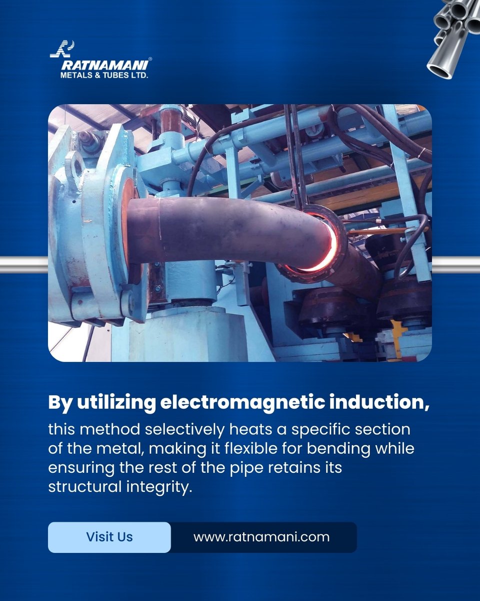RMTLOfficial's tweet image. Precision. Efficiency. Durability. Induction bending ensures flawless bends, minimal ovality &amp;amp; superior strength. Choose #RatnamaniMetalsAndTubes for excellence!

#RatnamaniMetalsandTubes #InductionBending
