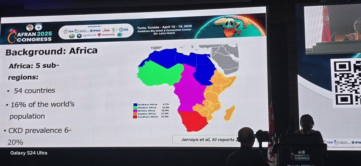 African Association of Nephrology (AFRAN) (@africanafran) on Twitter photo Prof Gloria is highlighting the barriers to equitable access to kidney care in Africa
#AFRAN25_Tun
<a href="/AfricanAFRAN/">African Association of Nephrology (AFRAN)</a>
<a href="/ISNkidneycare/">Int Society of Nephrology</a>
<a href="/ERAkidney/">ERA - European Renal Association</a>
<a href="/Gawad_Nephro/">Mohammed Abdel Gawad</a>
<a href="/nicloda/">Yannick Nlandu Mayamba</a>
<a href="/PrAniang/">abdou niang</a>
<a href="/rkalyes1/">Robert Kalyesubula,MD, FISN(USA), PhD-FRCP(London)</a>
<a href="/DrOribaDan/">Dr. Oriba Dan Langoya</a>
<a href="/Rasha_Darwish_/">Rasha Darwish</a> Prof Gloria is highlighting the barriers to equitable access to kidney care in Africa
#AFRAN25_Tun
<a href="/AfricanAFRAN/">African Association of Nephrology (AFRAN)</a>
<a href="/ISNkidneycare/">Int Society of Nephrology</a>
<a href="/ERAkidney/">ERA - European Renal Association</a>
<a href="/Gawad_Nephro/">Mohammed Abdel Gawad</a>
<a href="/nicloda/">Yannick Nlandu Mayamba</a>
<a href="/PrAniang/">abdou niang</a>
<a href="/rkalyes1/">Robert Kalyesubula,MD, FISN(USA), PhD-FRCP(London)</a>
<a href="/DrOribaDan/">Dr. Oriba Dan Langoya</a>
<a href="/Rasha_Darwish_/">Rasha Darwish</a>