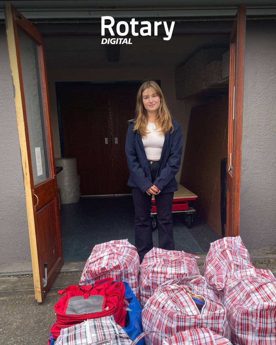 RotaryGBI's tweet image. Inspirational Rotarian, Mia Wilson has truly connected with Rotary’s ‘Service Above Self’ values by putting her school bag recycling idea into action 🙌👜🌍🌟

Read Mia's story in the latest edition of Rotary Digital 👇

magazine.rotarygbi.org/bags-of-hope

#BagsOfHope #RotaryClub #Caterham