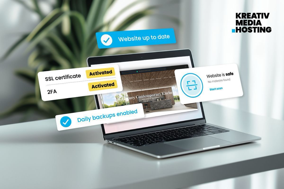 Selbst kleine Websites sind Angriffsziel für Bots – rund um die Uhr.
Ein altes Plugin reicht oft schon.

➡️ Unser Blog zeigt dir 8 einfache Security-Massnahmen – ohne Technik-Wissen!
Jetzt lesen: buff.ly/ZVOR4B7