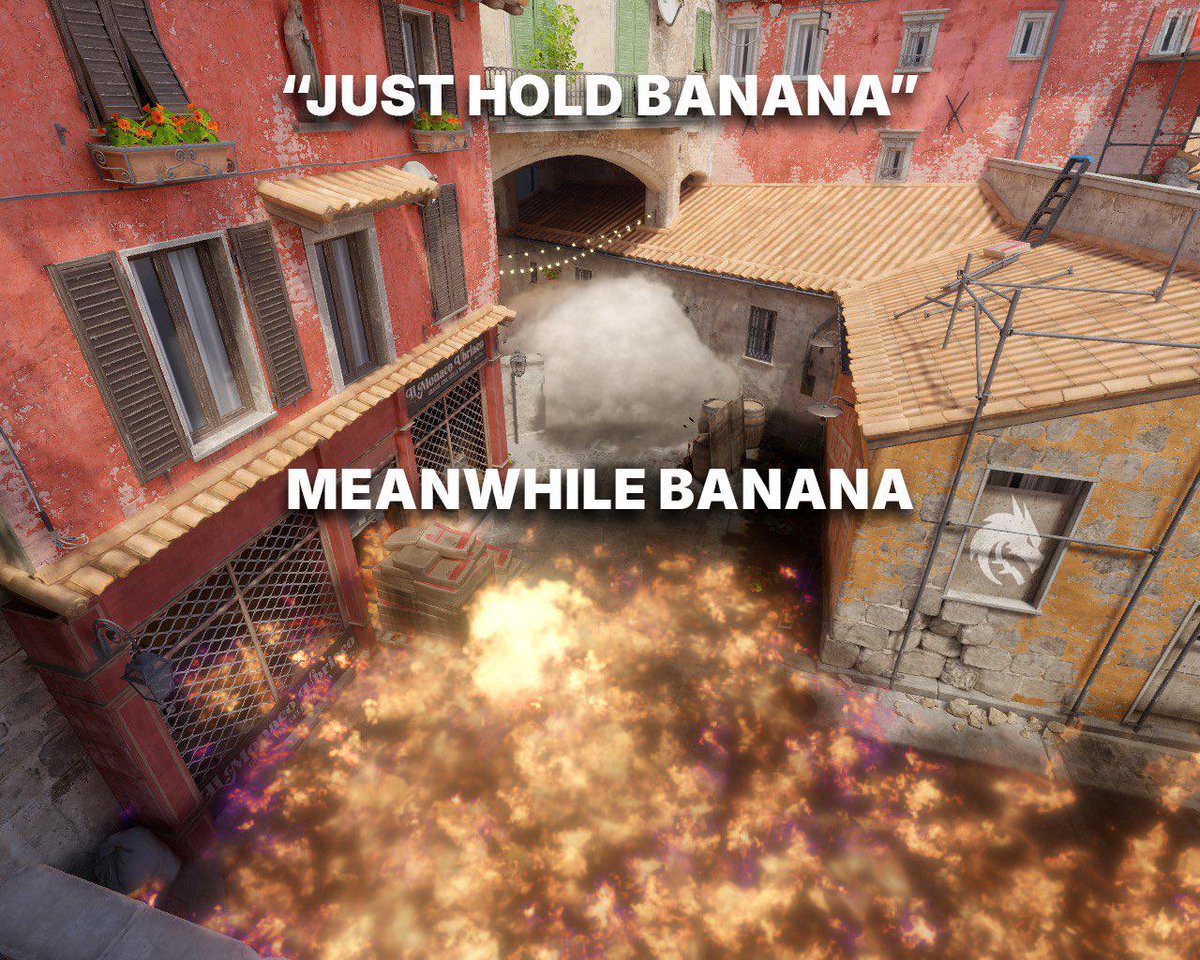 insane__eng's tweet image. “Just hold Banana,” they said...

Bonus +50% 👉 InsaneMemeEng

#cs2 #ping #networkissues #valvemagic