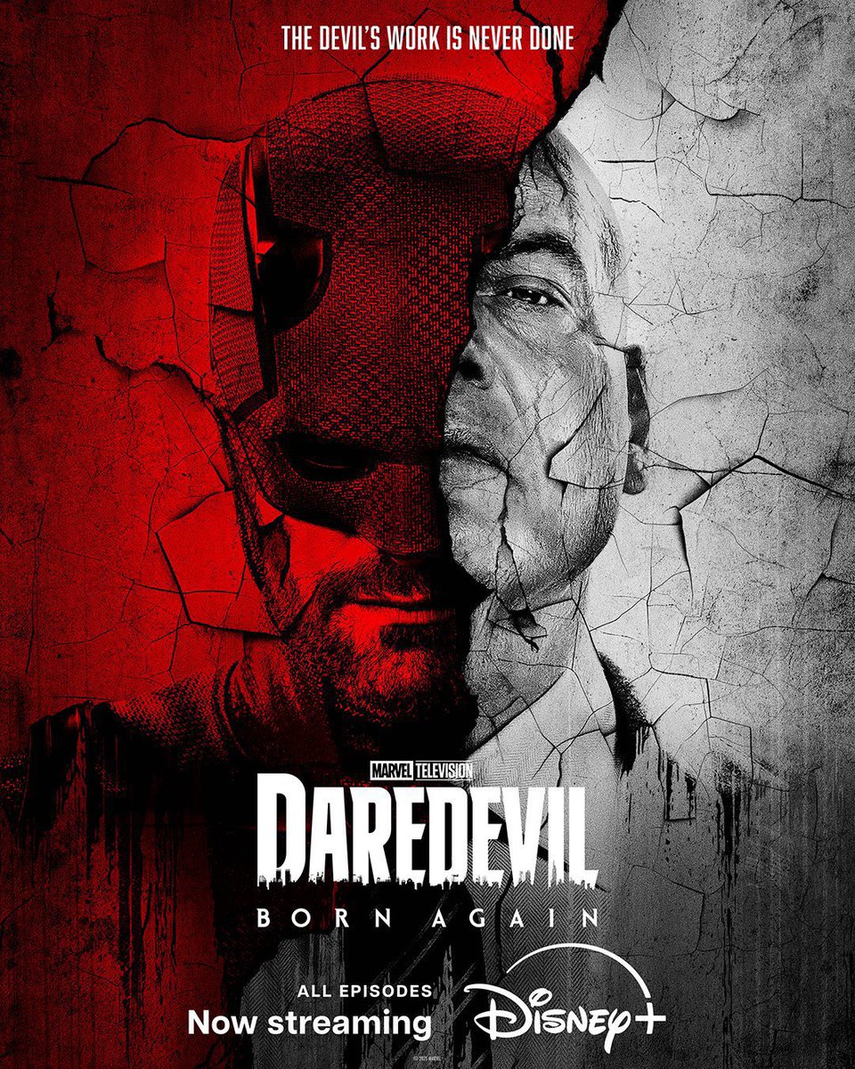 MarvelStory_'s tweet photo. La première saison de ‘DAREDEVIL: BORN AGAIN’ est désormais terminée !

La saison 2 sortira l’année prochaine et s’annonce déjà beaucoup plus explosive ! 

Qu’avez-vous pensé de la saison 1 ? https://t.co/PhUXVRSP5Y