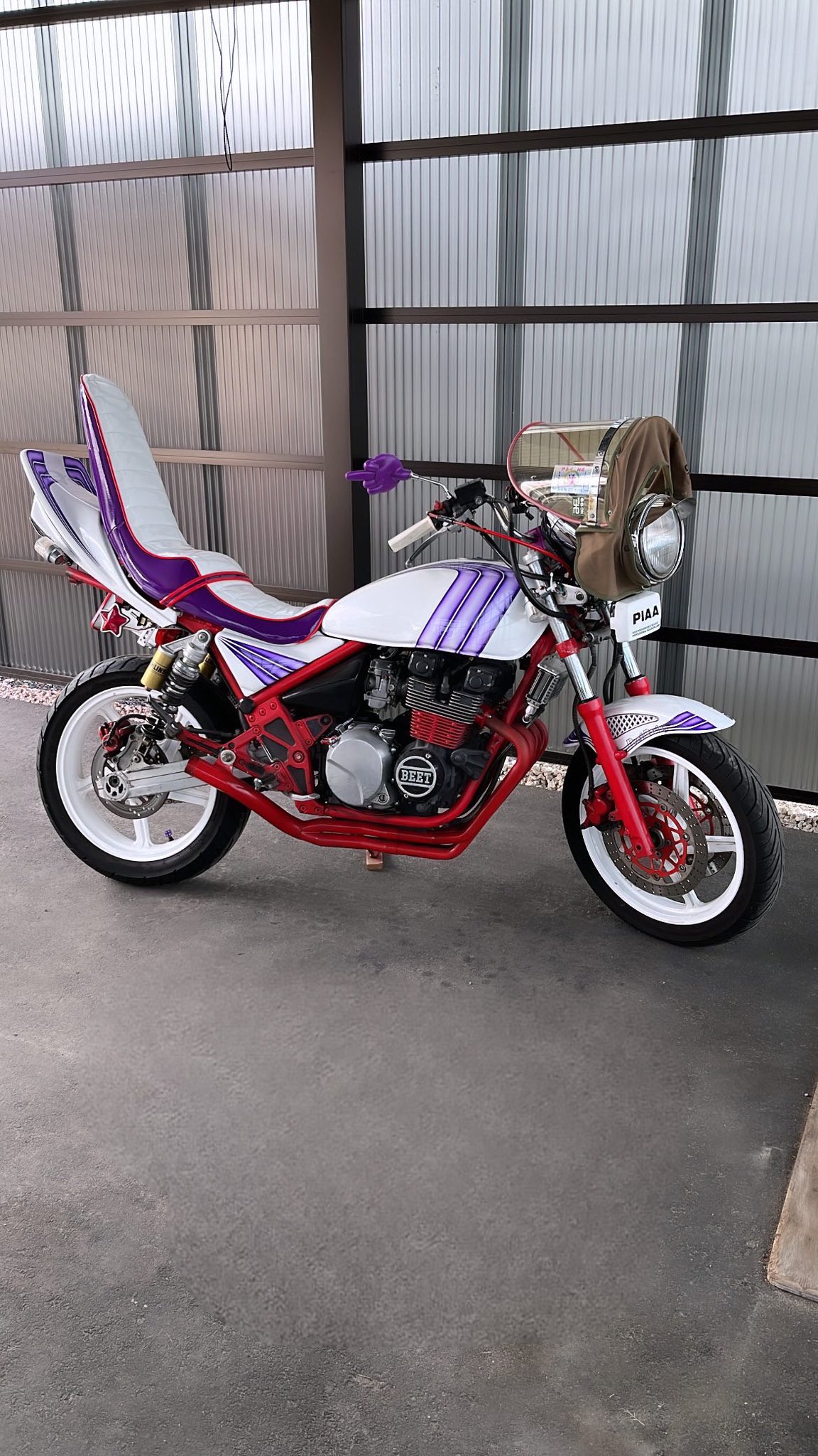ギャル　紫二枚　モンキー50 CB250T CB400T ゼファー400 XJ m31170648094_1.jpg?1730931293
