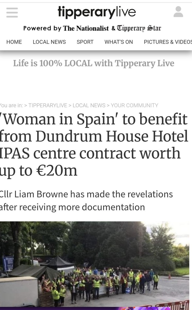Come out from the shadows 'Woman in Spain'....the Irish Taxpayer has a right to see you..