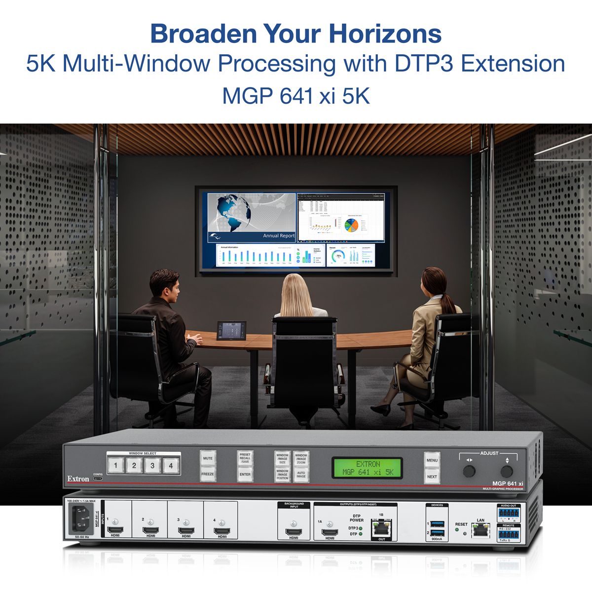 LeadingTechnolo's tweet photo. Il processore multi-window MGP 641 xi 5K di @Extron  consente la gestione simultanea di fino a quattro sorgenti HDMI, visualizzabili su display in formato 16:9, 21:9 o 32:9🔥

Scopri di più👉 https://t.co/Va7kaTKyi6

#ExtronProducts #AVTweeps #ProAV #Extron #processore https://t.co/npFtbjbGfh