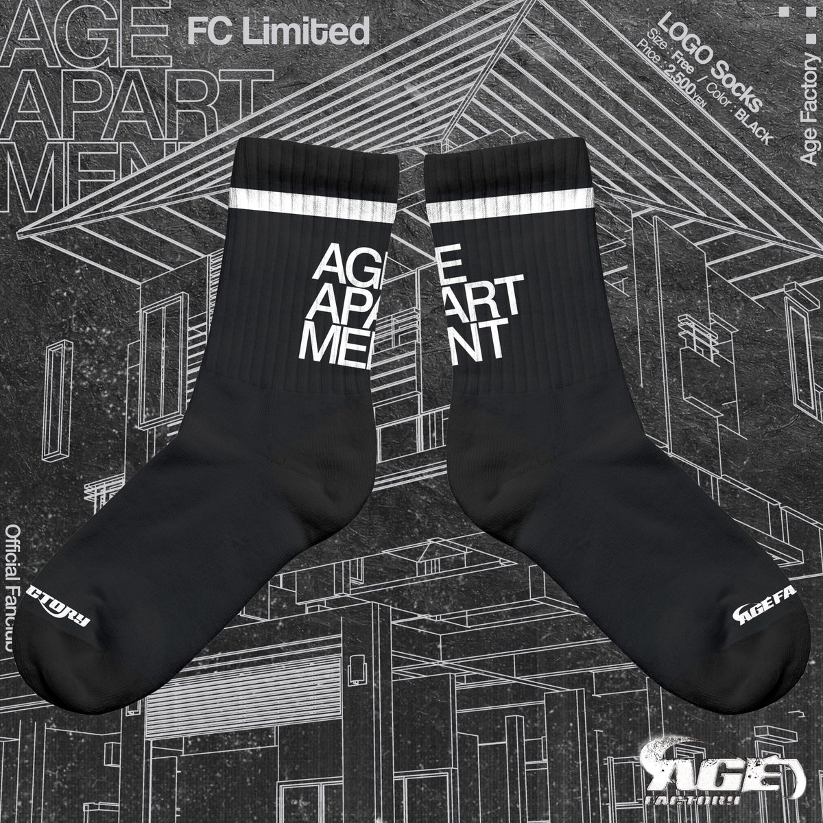 FC INFO】 AGE APARTMENT Limited Goods 4/17(木)18:00〜販売開始 TOUR