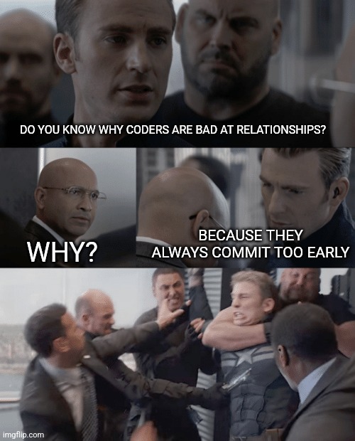 git blame: relationship edition