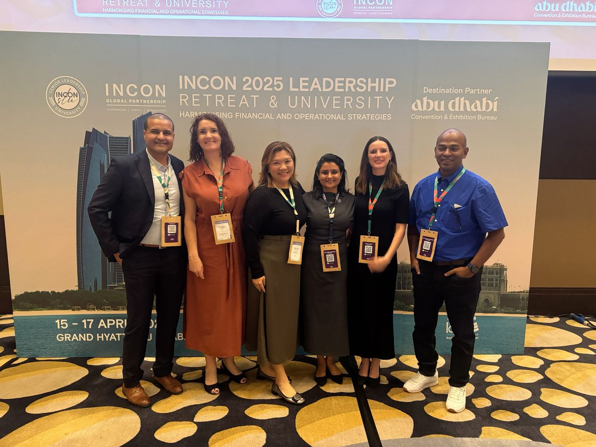 Our first day at the INCON 2025 University was fantastic, culminating in a truly breathtaking social evening hosted at the magnificent Emirates Palace.

#INCONAbuDhabi #GlobalMeetings #BusinessEvents #InAbuDhabi #Leadership #EventProfs #LegacyThroughLearning