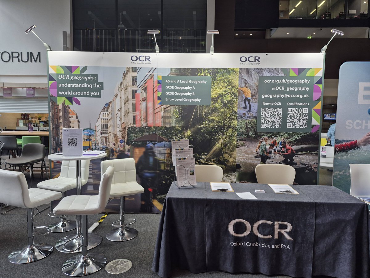 OCR Geography (@ocr_geography) on Twitter photo We're here in sunny Oxford <a href="/oxford_brookes/">Oxford Brookes University</a> for the
@the_ga conference, come and say hi! We're here in sunny Oxford <a href="/oxford_brookes/">Oxford Brookes University</a> for the
@the_ga conference, come and say hi!
