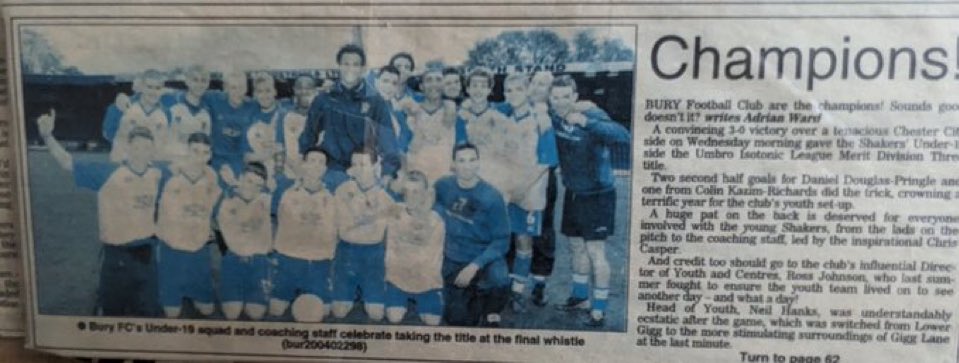 Chris Casper (@chriscasper1) on Twitter photo What an outstanding career <a href="/nickyadams10/">nicky adams</a> proud to have been part of the journey, scoring on your debut for <a href="/buryfcofficial/">Bury Football Club</a> in the 1-0 win over Darlington and going on to have over 600 appearances and many promotions…not only a top player and professional but a great guy!! What an outstanding career <a href="/nickyadams10/">nicky adams</a> proud to have been part of the journey, scoring on your debut for <a href="/buryfcofficial/">Bury Football Club</a> in the 1-0 win over Darlington and going on to have over 600 appearances and many promotions…not only a top player and professional but a great guy!!