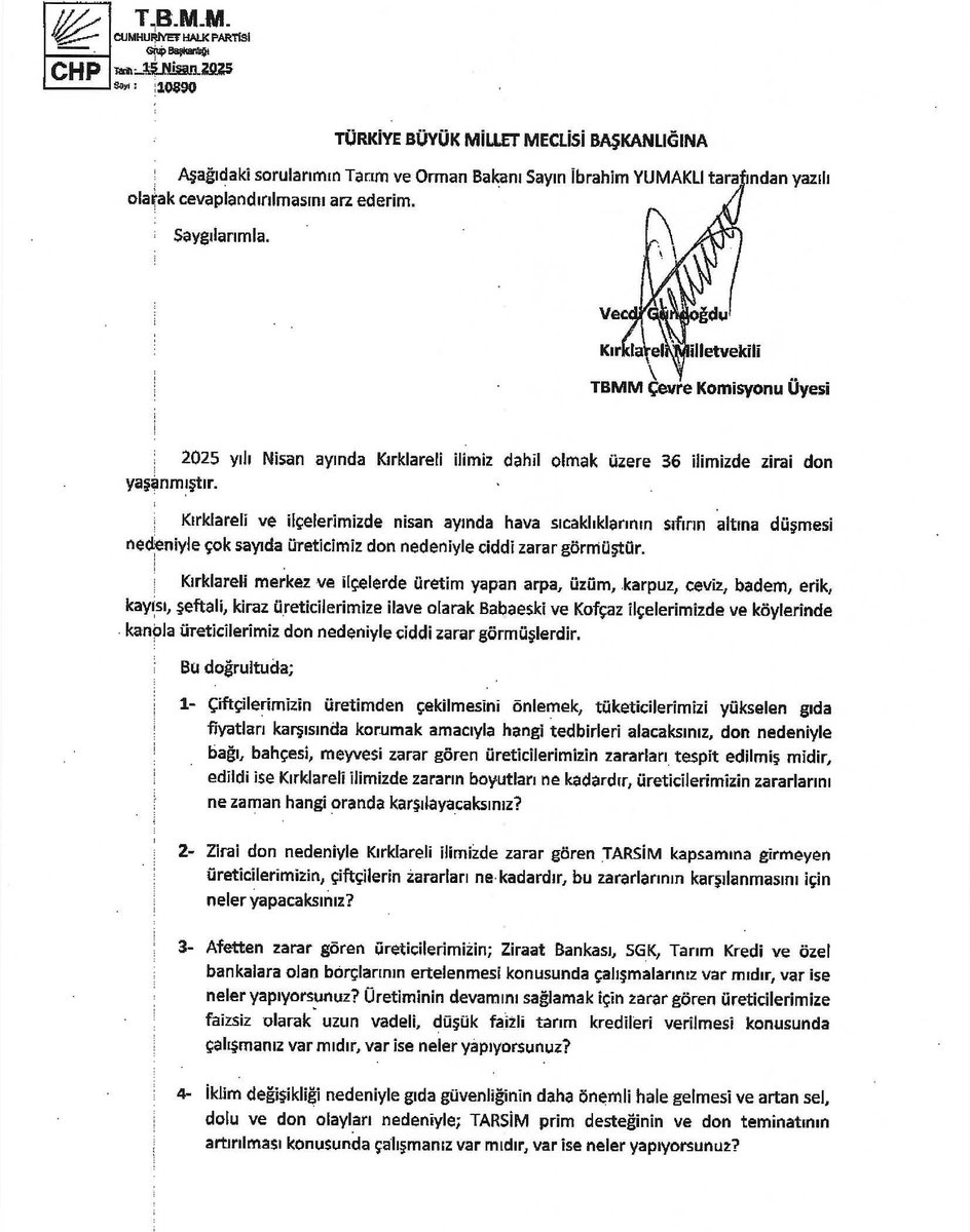 #ziraidon sonucu üreticimiz çaresiz, sahipsiz, perişan...
Afetten Zarar Gören Tüm Üreticimize Acil Destek Olun!
#kırklareli #Tarım #GıdaGüvenliği