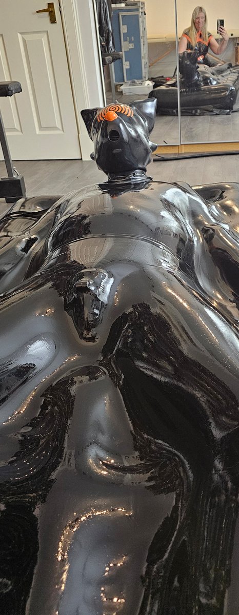 Boundinlatex (@boundinlatex) on Twitter photo Relaxing in a gasmask and matching orange outfit with my chastity fox drone
(mask <a href="/FeturaX/">FeturaX</a> ) Relaxing in a gasmask and matching orange outfit with my chastity fox drone
(mask <a href="/FeturaX/">FeturaX</a> )