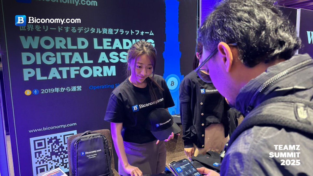 BiconomyCom's tweet photo. 🔥 Today marks the start of one of the most anticipated events of the year,  #TEAMZSummit @teamz_inc 2025 in Tokyo!
And https://t.co/egaqT81Snr is here not just to take part, but to lead the conversation!

Our CEO - @DS_Biconomy is taking the main stage with a powerful topic that resonates across the crypto world :

“The Future of #Bitcoin.” 🚀😏

This isn’t just a trend. It’s the foundation of the digital economy to come.

While the ideas flow from the stage, our team is fully engaged on the summit floor:
connecting, sharing, and exploring the future of Web3 and crypto innovation.

As proud Silver Sponsors of TEAMZ 2025, this isn’t just a title for us —
it’s a commitment to building something bigger, together.👇🏻

📍 Visit our booth — we’d love to meet you.
Let us show you how https://t.co/egaqT81Snr is creating real tools for the next generation of crypto users. Fast. Smart. Scalable.

🚀 The future doesn’t just arrive — it’s built. Through summits like this. Through teams like ours. Through bold decisions.
https://t.co/egaqT81Snr — where the real Web3 begins.

#BiconomyCom #BIT #blockchain #crypto #web3 #cryptocommunity #TEAMZ #trading #investing #DigitalAssets