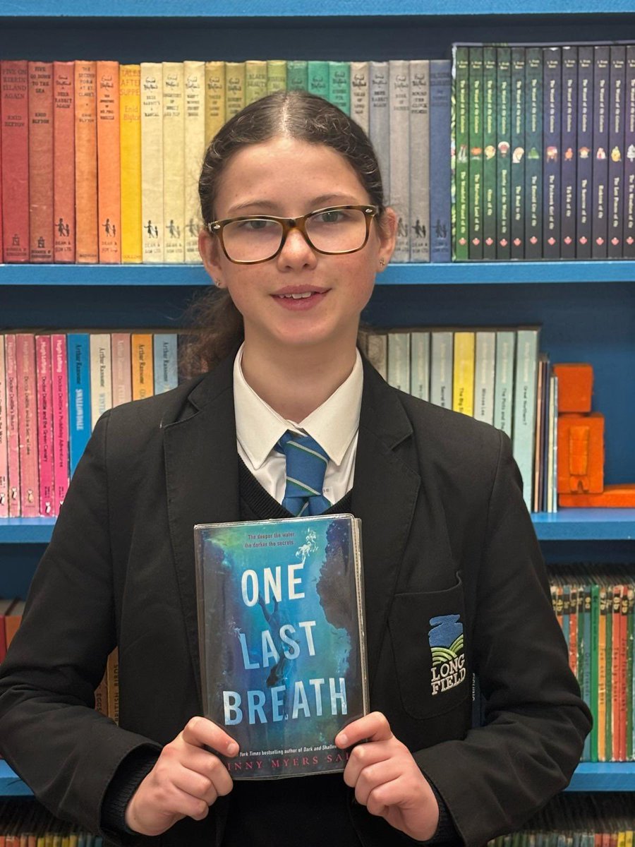 Long Field Spencer Academy (@longfieldmelton) on Twitter photo 📚 Isabelle is reading One Last Breath by Ginny Myers Sain. She says, ‘The cover inspired me to choose this one, but it also came recommended! I’m loving the story so far, it’s my kind of genre!’ 📚 <a href="/stageandpage/">Ginny Myers Sain</a> <a href="/satrust_/">Spencer Academies Trust</a> <a href="/meltontimes/">Melton Times</a> 📚 Isabelle is reading One Last Breath by Ginny Myers Sain. She says, ‘The cover inspired me to choose this one, but it also came recommended! I’m loving the story so far, it’s my kind of genre!’ 📚 <a href="/stageandpage/">Ginny Myers Sain</a> <a href="/satrust_/">Spencer Academies Trust</a> <a href="/meltontimes/">Melton Times</a>