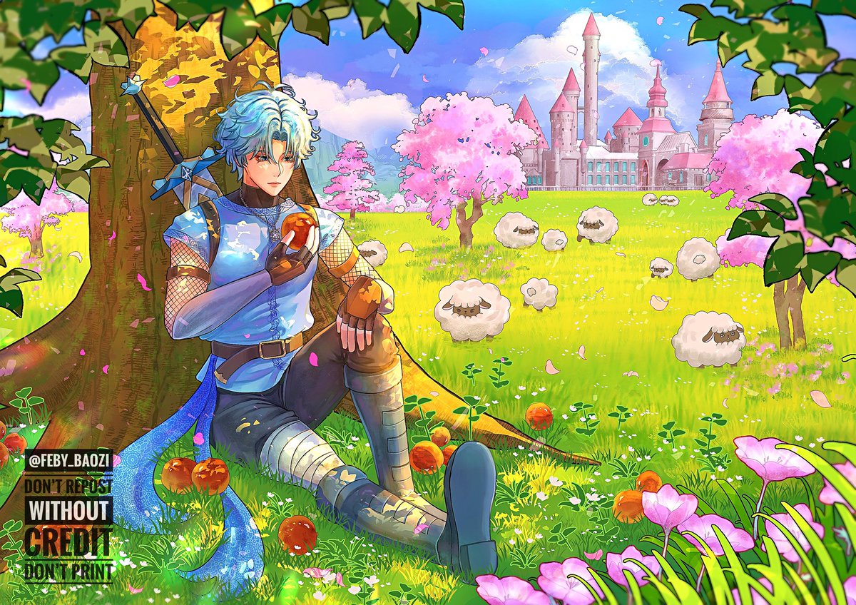 feby_baozi's tweet photo. [2/??] Souta🌷⚔️🐑🍎
#soutaart https://t.co/AjvGjw3MsV