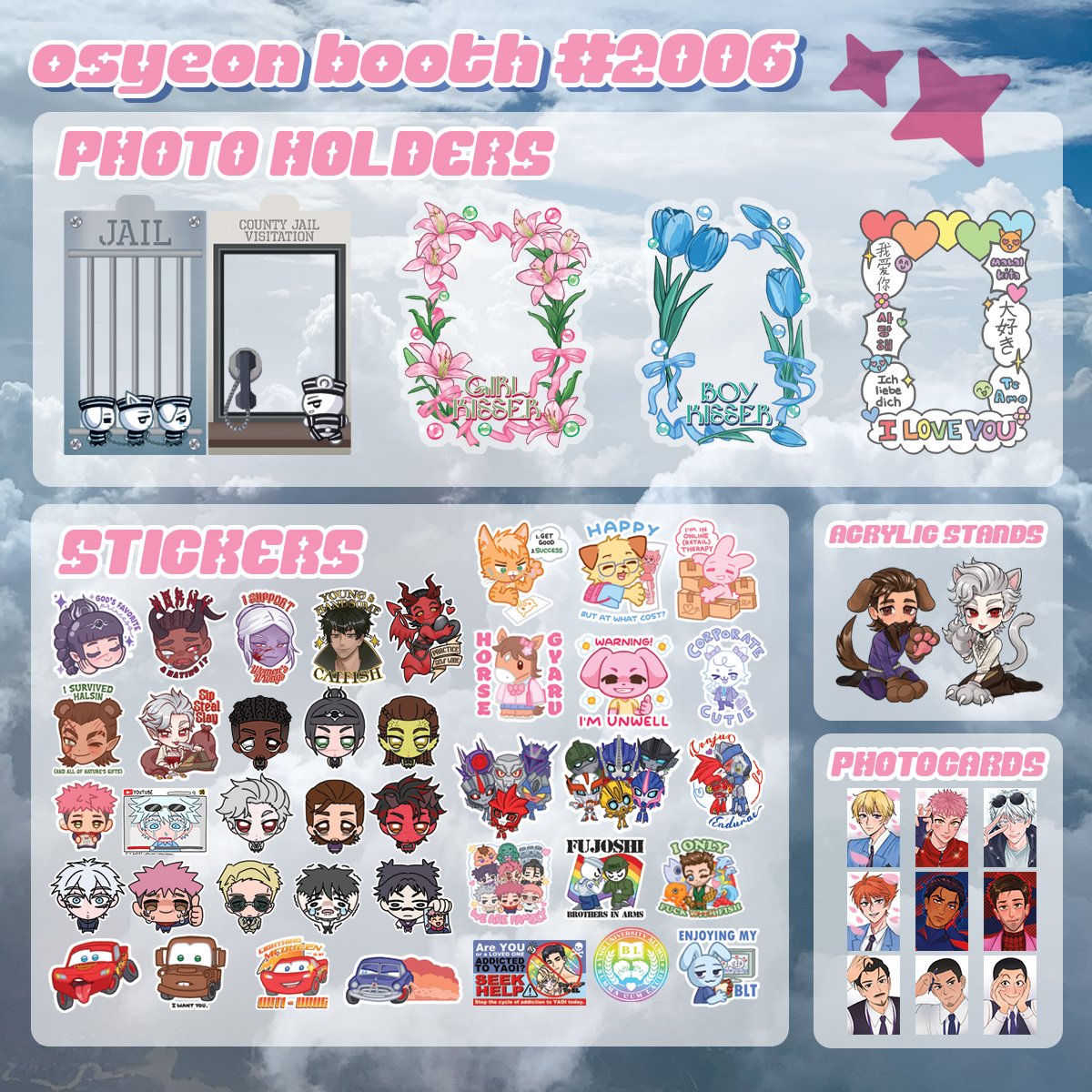 _osyeon's tweet image. i'll be at sakuracon booth 2006 with assistance from @gryphll this weekend! see you there💖🌸😇