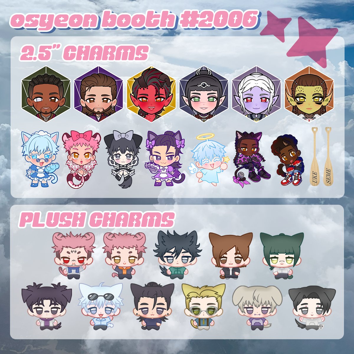 _osyeon's tweet image. i'll be at sakuracon booth 2006 with assistance from @gryphll this weekend! see you there💖🌸😇