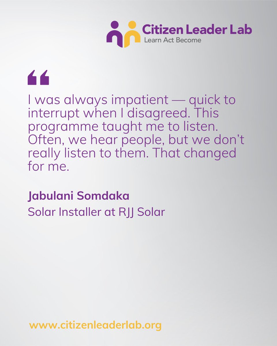 Citizen Leader Lab - Learn Act Become tweet media