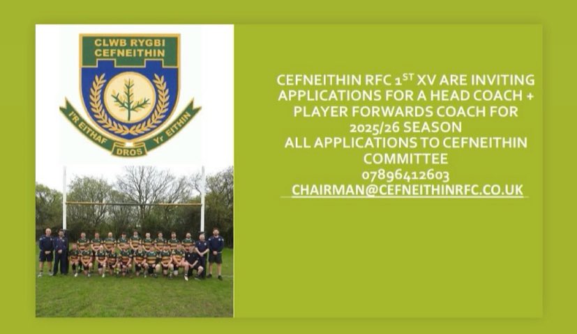 Cefneithin RFC (@cefneithinrfc) on Twitter photo 