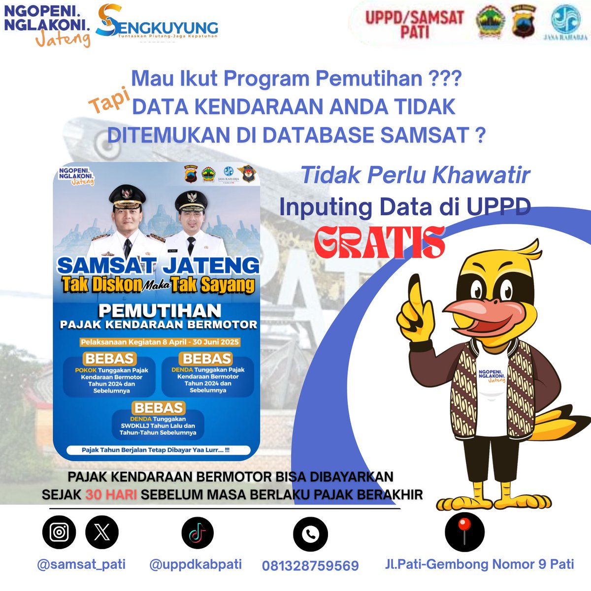 UPPD Kab. Pati (@samsat_pati) on Twitter photo 