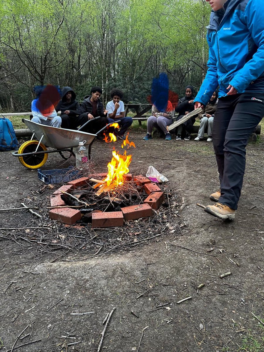 What a muddy day, and a great way to end the evening with storytelling and riddles