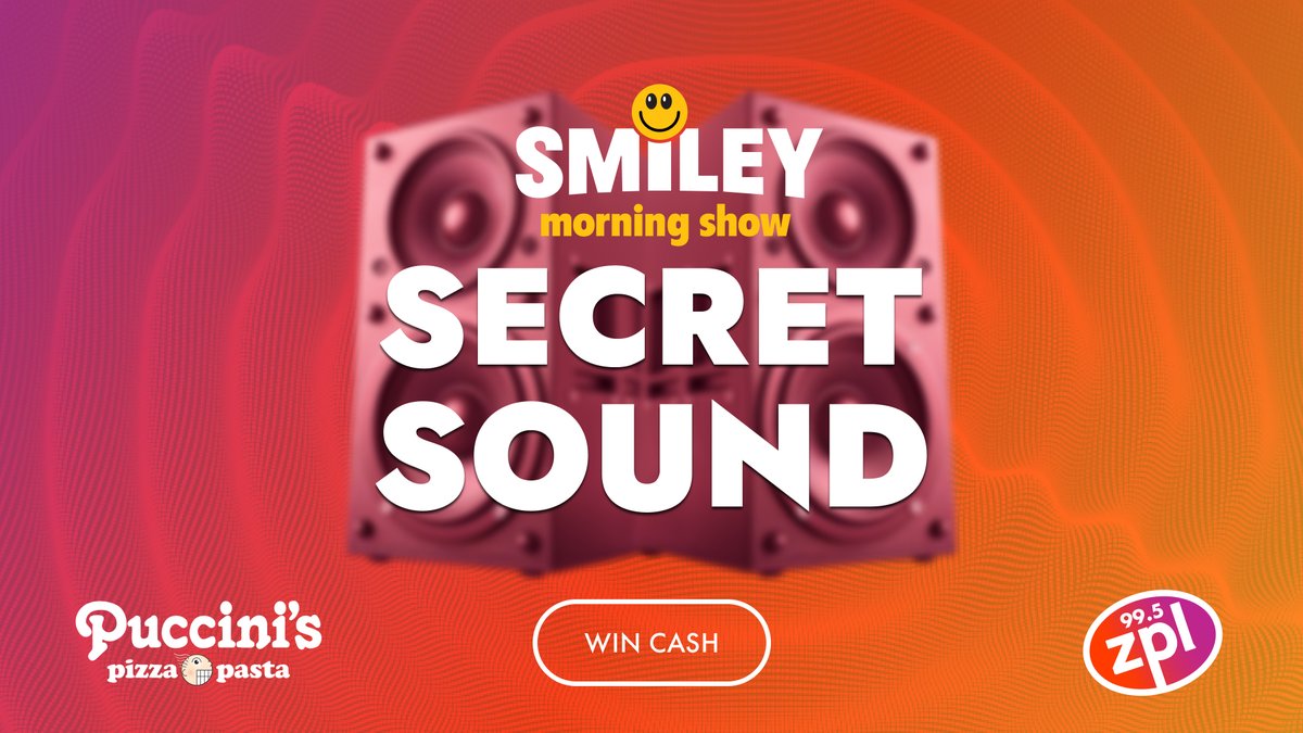 Smiley’s famous SECRET SOUND is back!! 

Listen to the <a href="/smileyradioshow/">Dave Smiley</a> every weekday at 7:30am. We’ll play a sound. Do you know what it is? Just call 317-228-1099 for a chance to win!

We have $450 for you to win this morning at 7:30am!!!!  you got this #indy! <a href="/puccinis_pizza/">Puccini's Pizza Pasta</a>