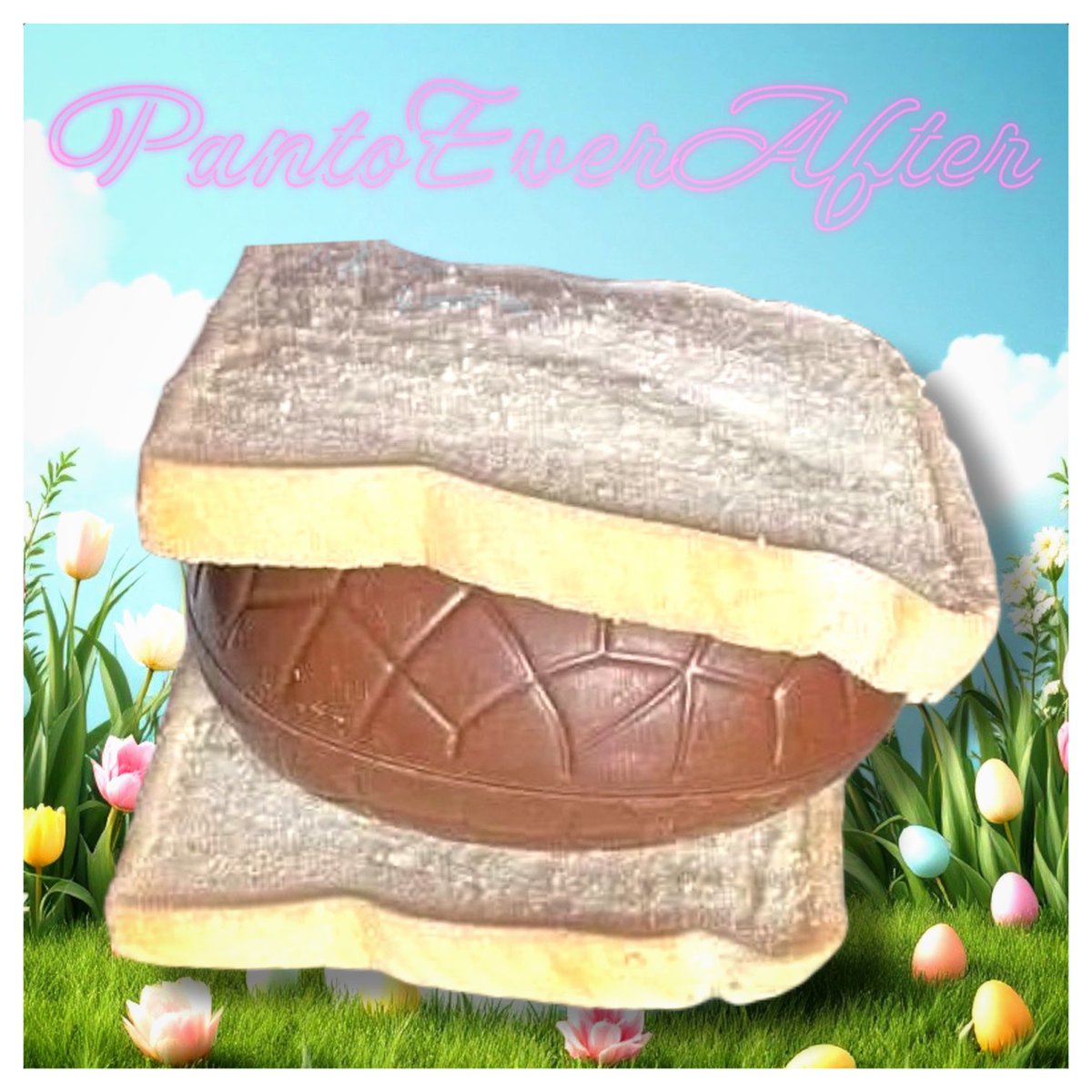 This is what we call an egg sandwich! 

 😂💖🥚🐣  

#Easter #eastereggs  #easterfun