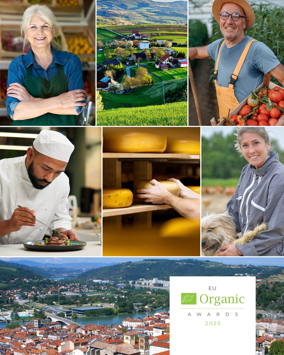 🌱 Got an organic initiative that's changing the game?

💚Restaurant, shop, canteen or processor - this is your moment!

🏆 Apply for the #EUOrganic Awards by 27 April!
👉europa.eu/!8dfWGj