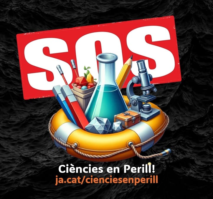 #ElDepartamentCondemnaLaCiència #LaCiènciaTambéÉsCultura
Aquesta vegada el desastre educatiu te noms i cognoms
<a href="/educaciocat/">Educació</a>
 <a href="/eniubo/">Esther Niubó</a>
 <a href="/BeltranPepin/">Pepín Beltran</a>
 <a href="/merceandreuC/">Mercè Andreu Cardús</a>
 
Potser en 5 anys, quan es noti, a vosaltres us serà igual pq ja haureu cobrat les 40 monedes però jo seré a classe