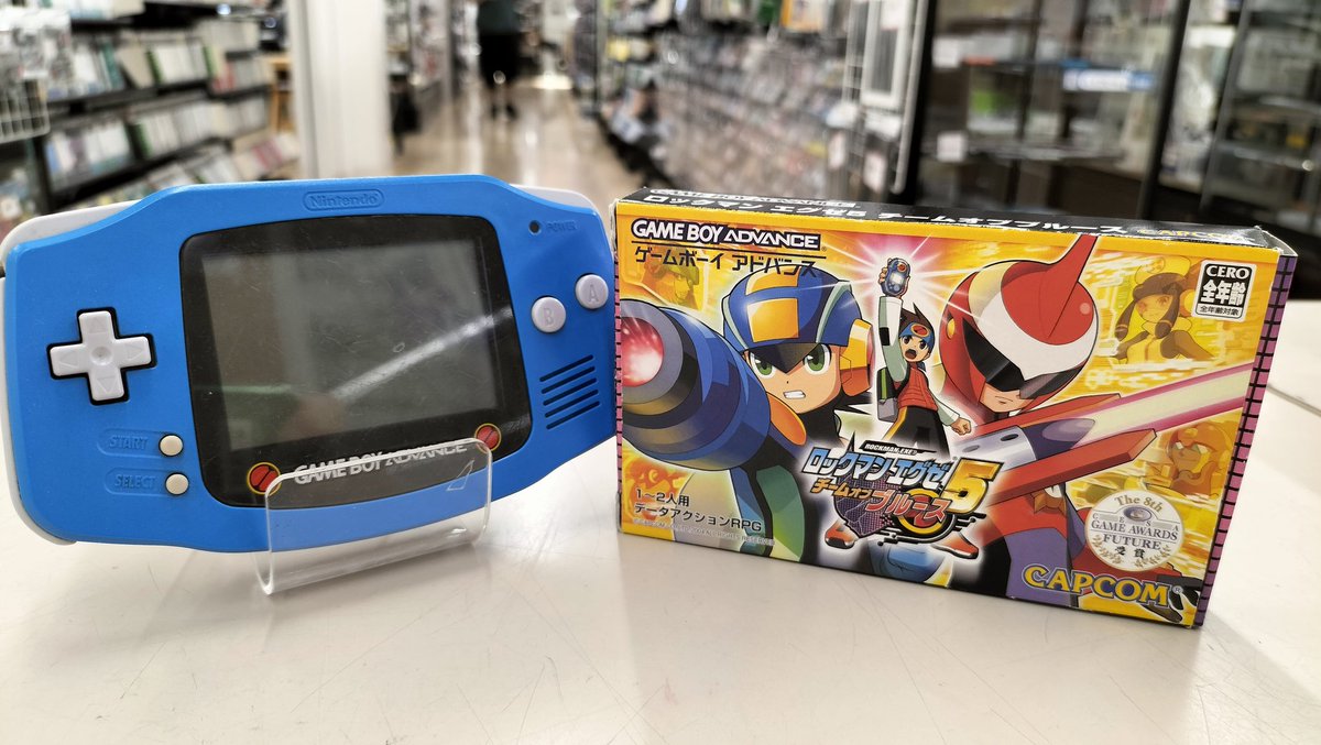 ロックマンエグゼモデルのゲームボーイアドバンスです これであなたも