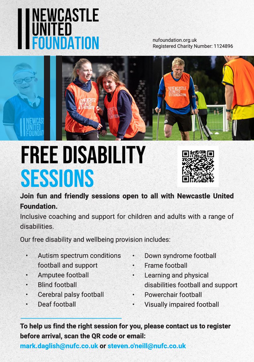 Cerebral Palsy Sport (@cp_sport) on Twitter photo CP Sport, The FA, and partner clubs are running 6 Female CP Football Satellite Centres nationwide 💚
These sessions welcome all females with Cerebral Palsy, regardless of experience.
For details, contact Info@cpsport.org or see the attached information for one of our centres. CP Sport, The FA, and partner clubs are running 6 Female CP Football Satellite Centres nationwide 💚
These sessions welcome all females with Cerebral Palsy, regardless of experience.
For details, contact Info@cpsport.org or see the attached information for one of our centres.