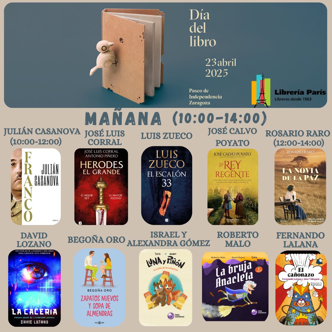 Librería París tweet media